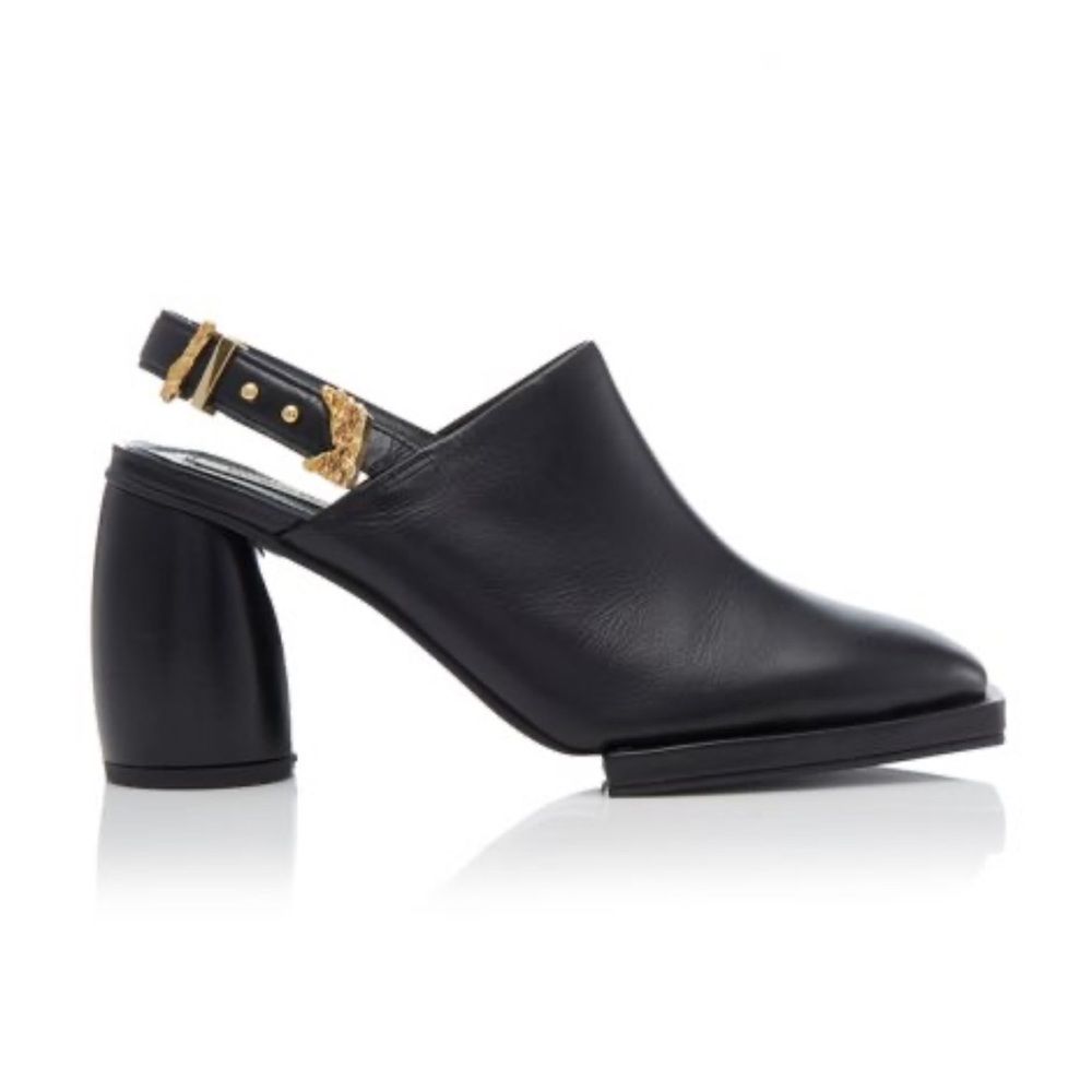 reike nen square toe slingback Platform mules black size 38